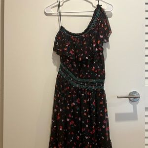 Brand-new never worn Joie Strapless asymmetrical dress